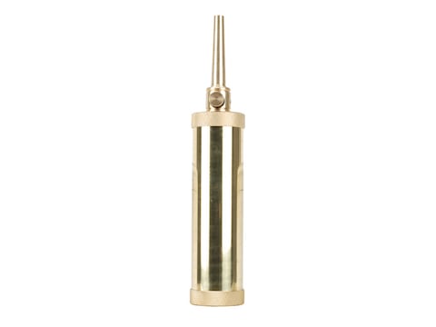 Traditions Deluxe Tubular Brass Powder Flask: MGW