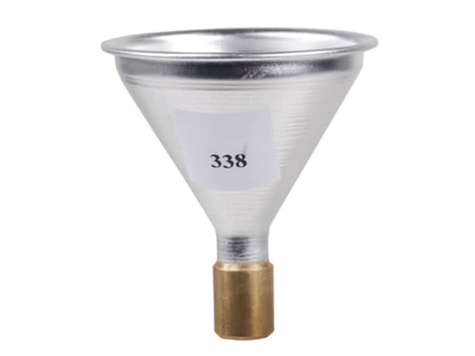 Satern Powder Funnel 338 Cal Aluminum Brass