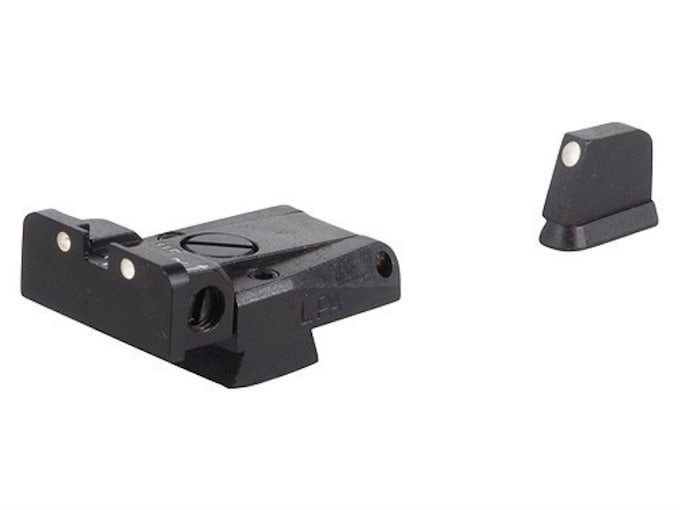 LPA SPR Sight Set CZ 75, 85 with Dovetail Front Sight Steel 3-Dot