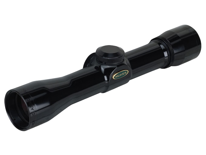 Weaver Classic Pistol Scope 4x 28mm DualX Reticle Gloss