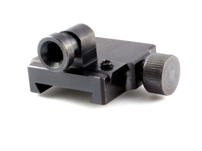 Talley Rear Peep Sight Slide On Mount Steel Satin