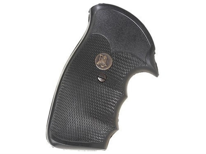 Pachmayr Gripper Grips with Finger Grooves Ruger Security Six Rubber Black