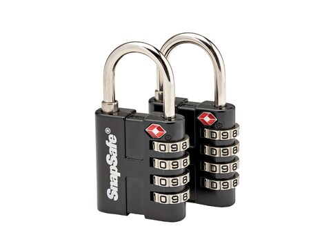 SKB TSA Cable Combination Padlock, 2-Pack