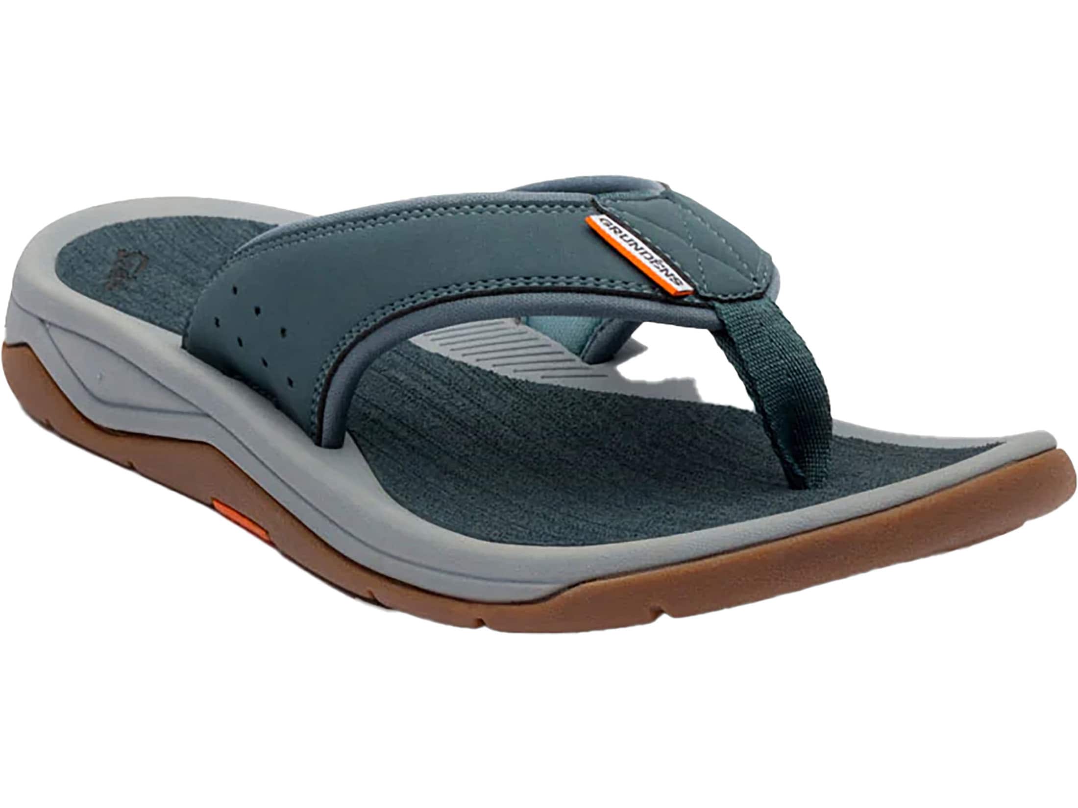 Grundens Deck Boss Sandals Rubber Dark Slate Men