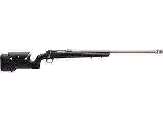 Browning X-Bolt Max Long Range Bolt Action Centerfire Rifle 300 Winchester Magnum 26" Fluted Barrel Stainless and Black Adjustable Comb image