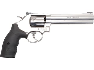 Smith & Wesson Model 648 Revolver 22 Winchester Magnum Rimfire (WMR) 6" Barrel 8-Round Stainless Black image