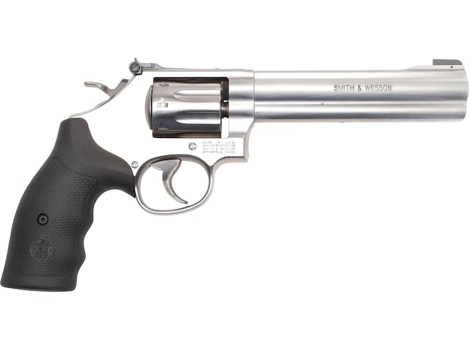 Smith & Wesson Model 648 Revolver 22 Winchester Magnum Rimfire (WMR) 6" Barrel 8-Round Stainless Black
