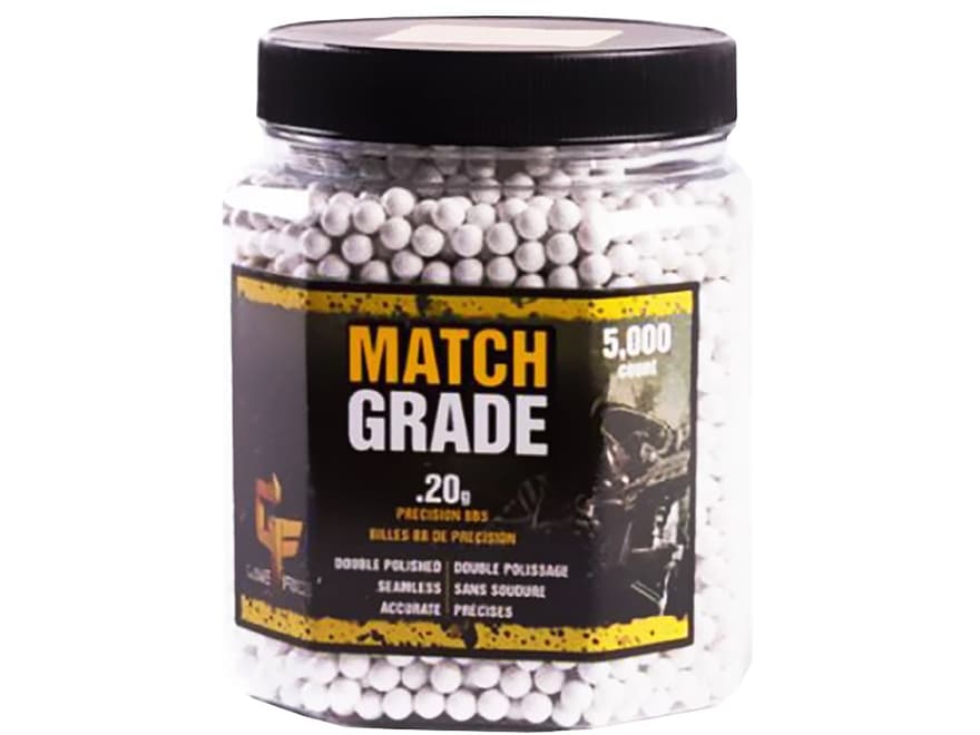 Crosman 20GBW5J Match Grade 6mm Bio BB .20 Gr per 5000 for sale online 