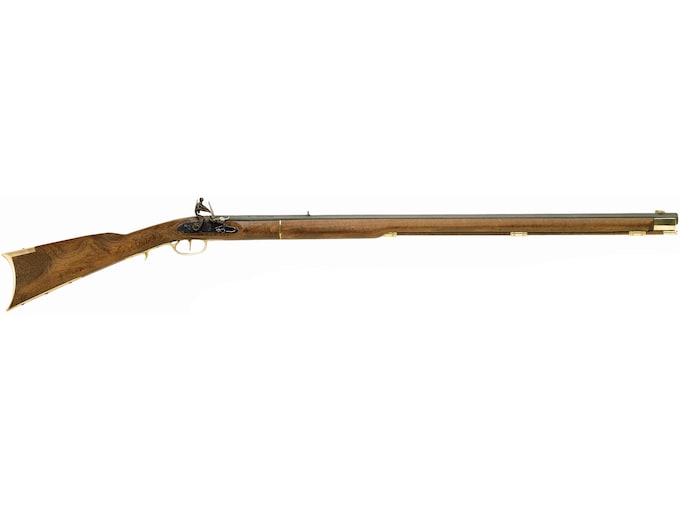Traditions Kentucky Muzzleloading Rifle 50 Caliber Flint 33.5" Blued Barrel Select Hardwood Stock