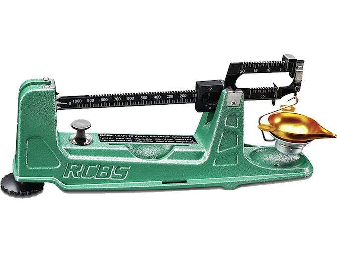 RCBS M1000 Balance Beam Mechanical Powder Scale 1000 Grain Capacity