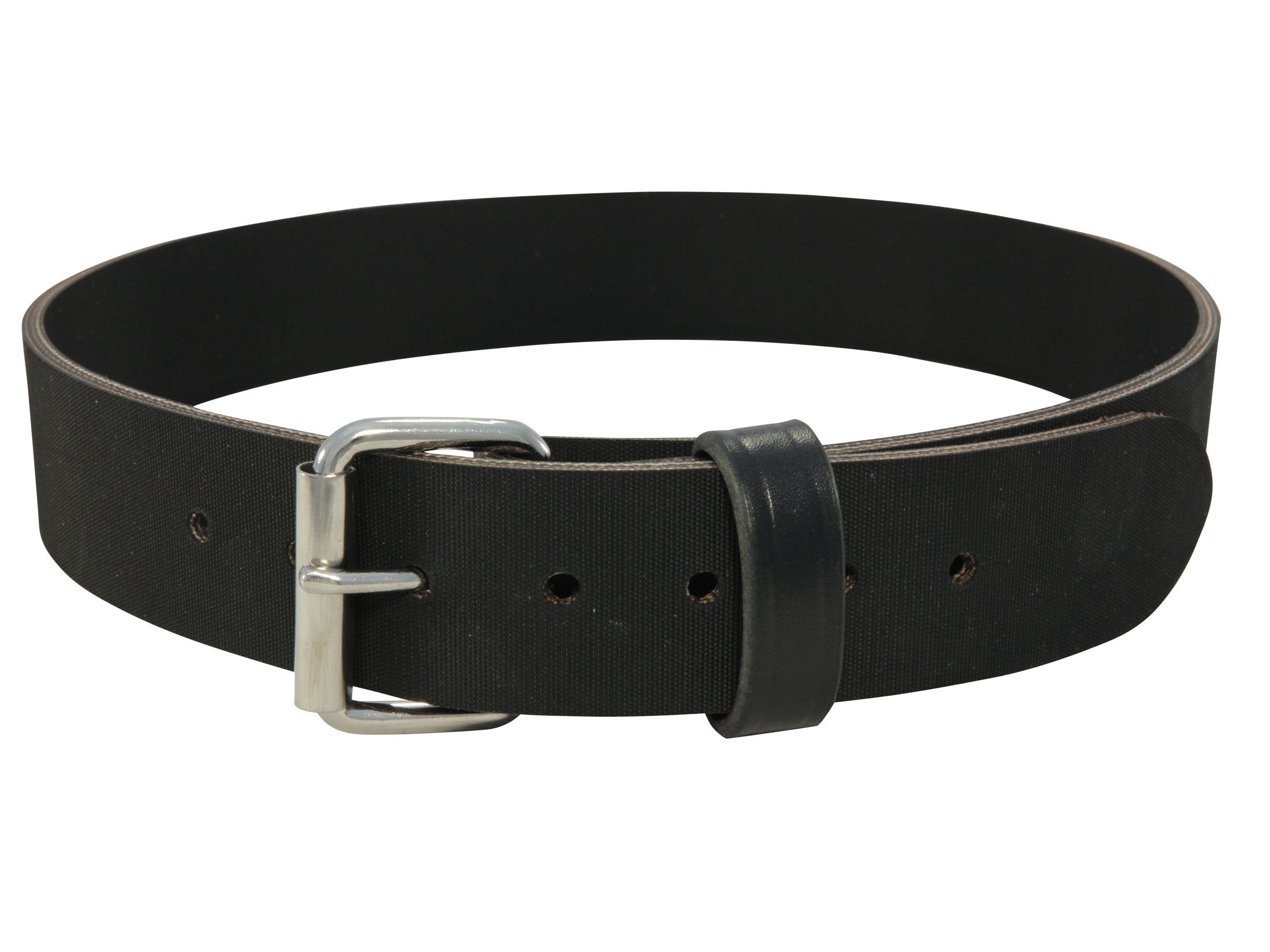 DeSantis E25 Belt 1.5 Steel Buckle Leather Black 
