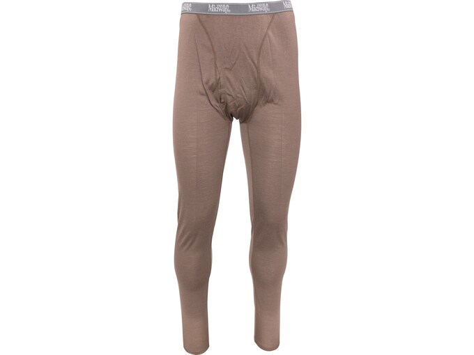MidwayUSA Men's Lightweight Merino Wool Base Layer Pants Hawk Brown