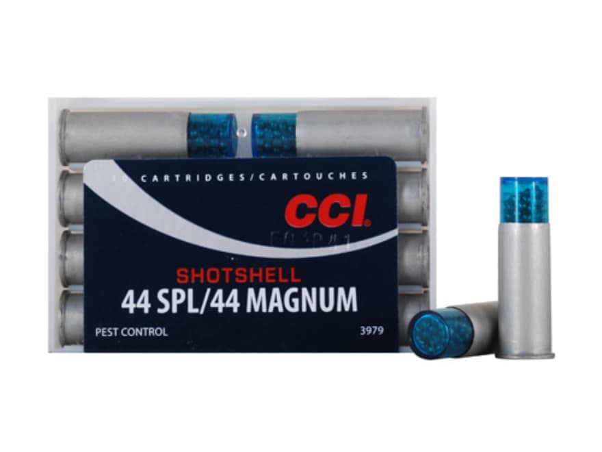 CCI Shotshell 44 Special Ammo 140 Grain Lead Shot Box of 10