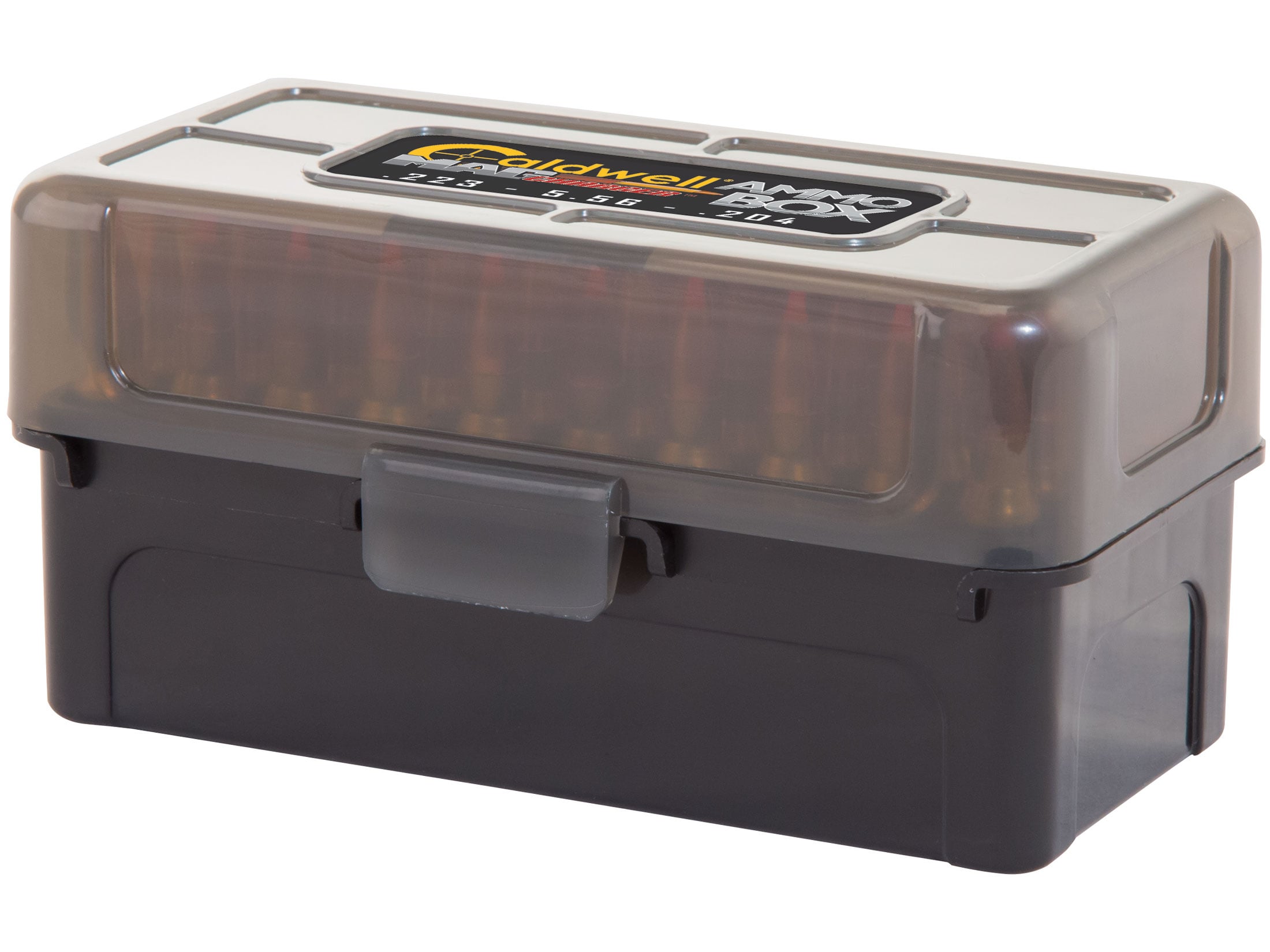 RS-100-00 - Ammo Box 100 Round Flip-Top 223 204 Ruger 6x47