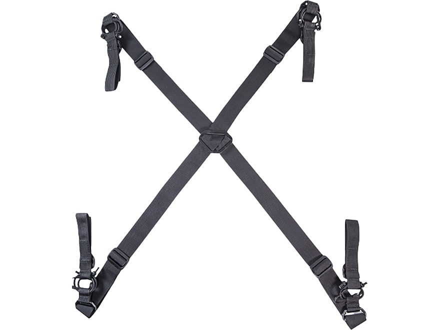 X-Back Suspenders Military Duty Belt Tactical Harness Strap Back