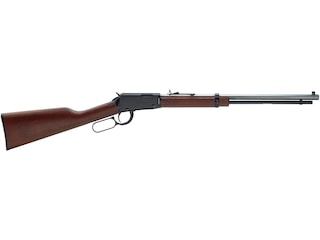 Henry Frontier Lever Action Rimfire Rifle 22 Long Rifle 20" Barrel Blued and Walnut Straight Grip image
