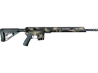 Alexander Arms Hunter Semi-Automatic Centerfire Rifle 6.5 Grendel 18" Barrel Black and Woodland Camo Pistol Grip image