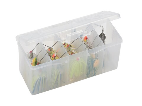 Plano Molding Spinner Bait with Removable Racks - Clear