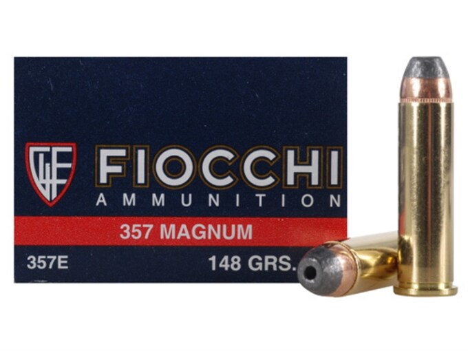 Fiocchi Shooting Dynamics Ammunition 357 Magnum 148 Grain Semi-Jacketed Hollow Point Box of 50