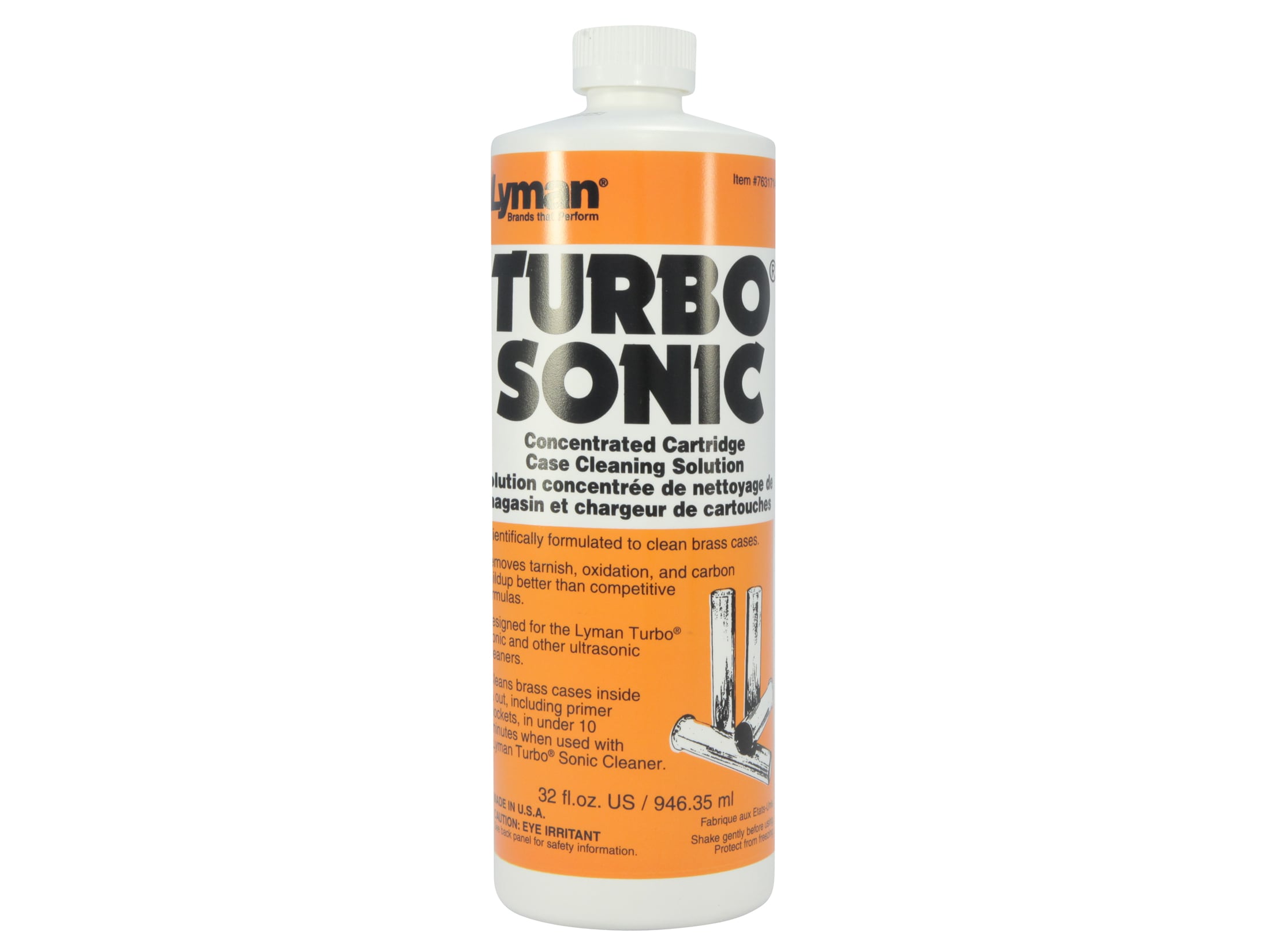  Lyman Turbo Sonic Gun Parts Cleaning Solution 16oz : Gun  Cleaning Kits : Sports & Outdoors