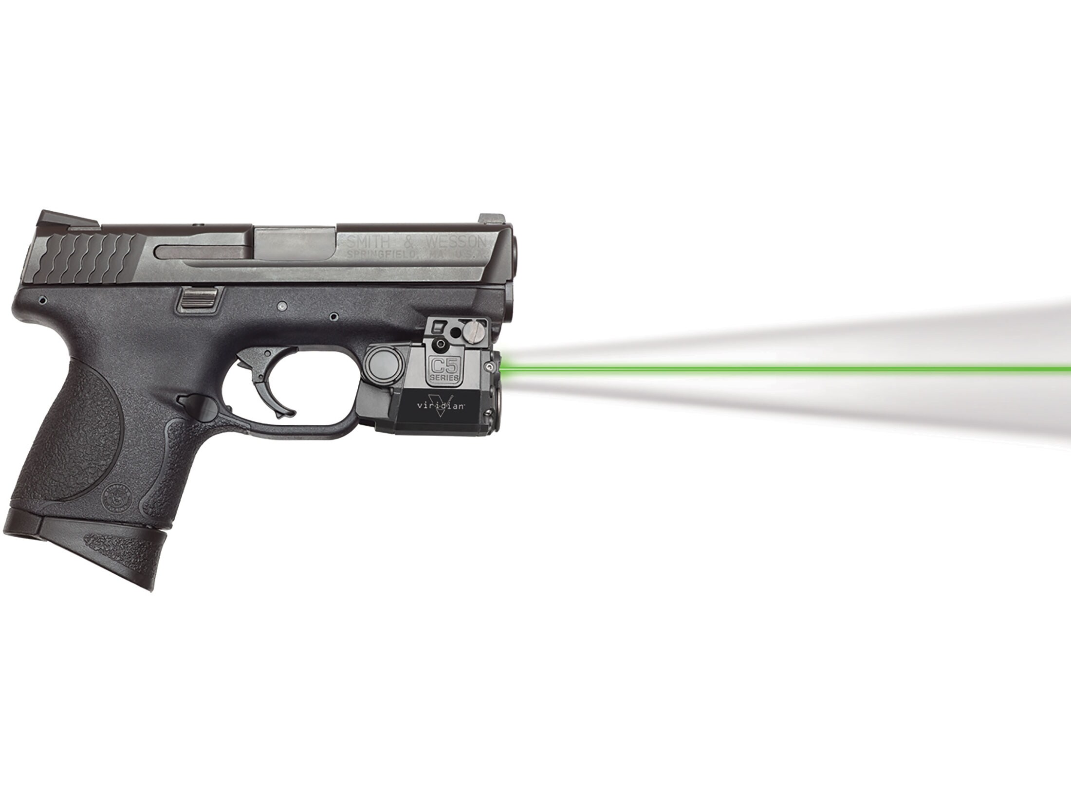 Viridian C5L-R Universal SubCompact Red Dot Laser Sight w/ Tactical Light C5LR 