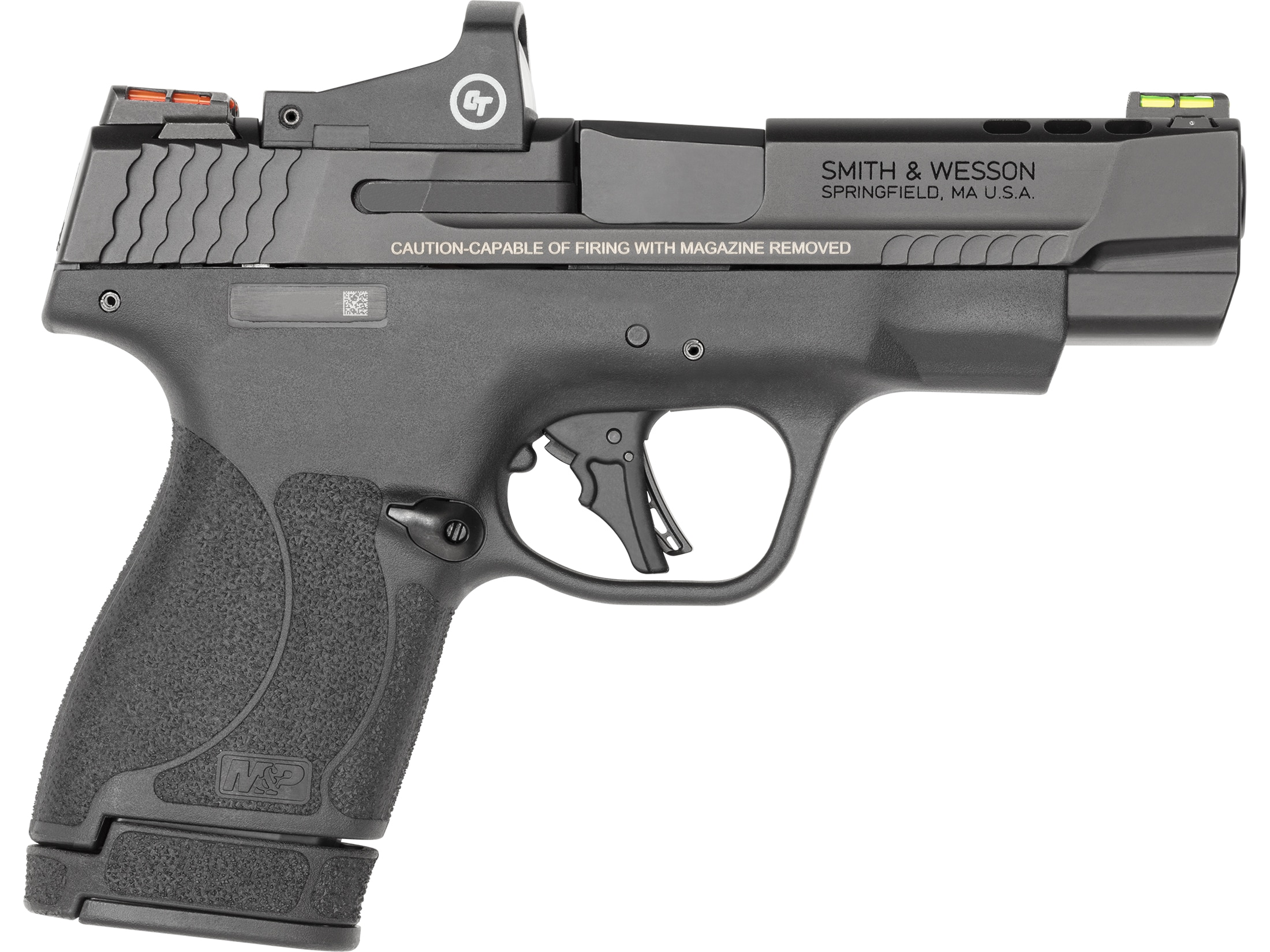 Smith, Wesson PC M&P 9 Shield Plus Semi-Auto Pistol 9mm Luger 4 Barrel