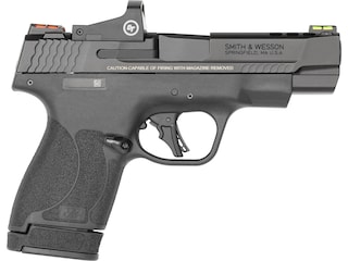 Smith & Wesson PC M&P 9 Shield Plus Semi-Automatic Pistol 9mm Luger 4" Barrel 13-Round Black image