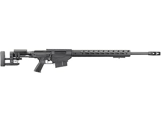 Ruger Precision Bolt Action Centerfire Rifle 300 Winchester Magnum 26" Barrel Matte and Black Pistol Grip image