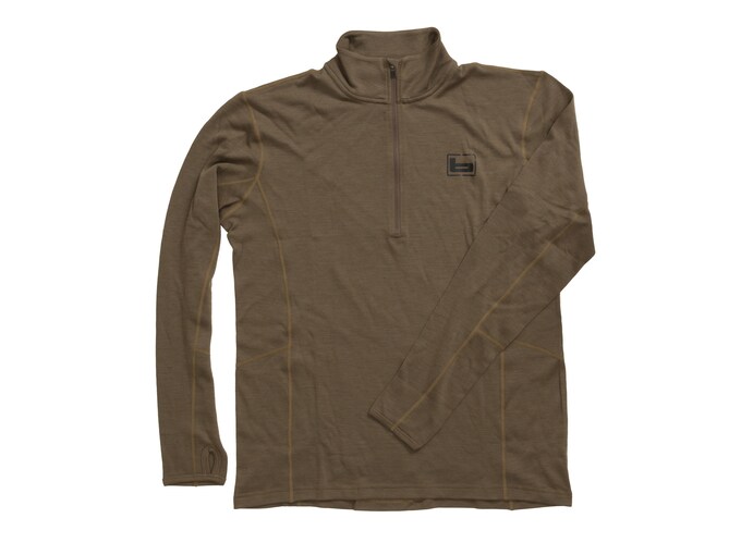 Banded Men's Lightweight Base Layer 1/4 Zip Long Sleeve Shirt Merino