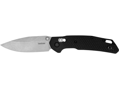 KERSHAW Tumbler Stonewash Black Carbon Fiber G10 Knife