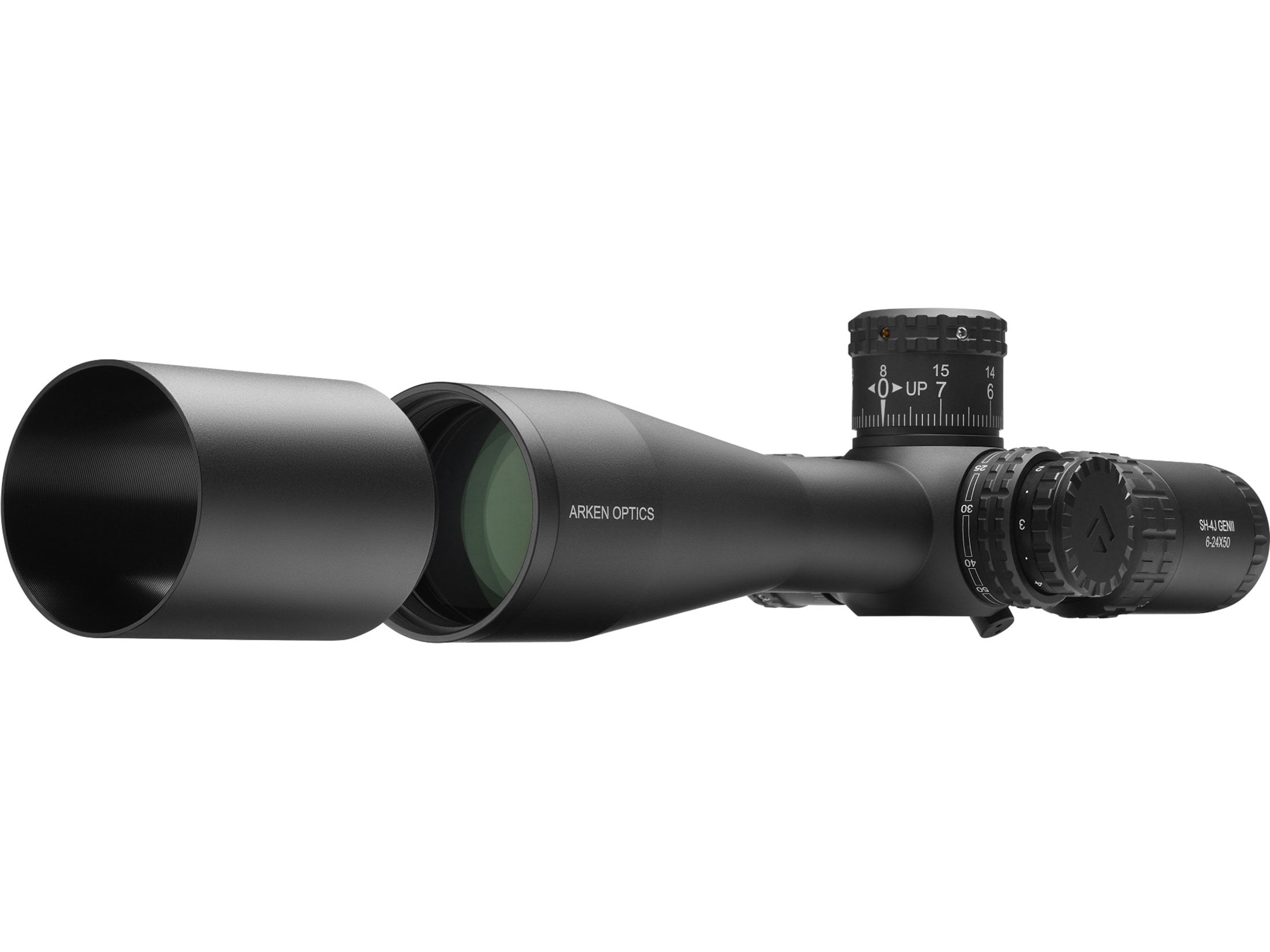 Arken Optics SH4J Rifle Scope 6-24x 50mm Illuminated MOA VPR Reticle