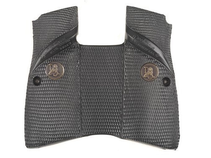 Pachmayr Signature Grips with Backstrap Browning Hi-Power Match-Style Rubber Black