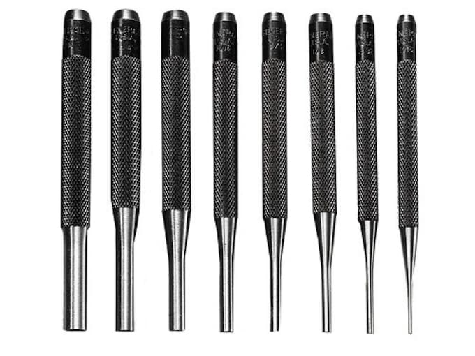 General Tools Drive Pin Punch Set 8-Piece Steel