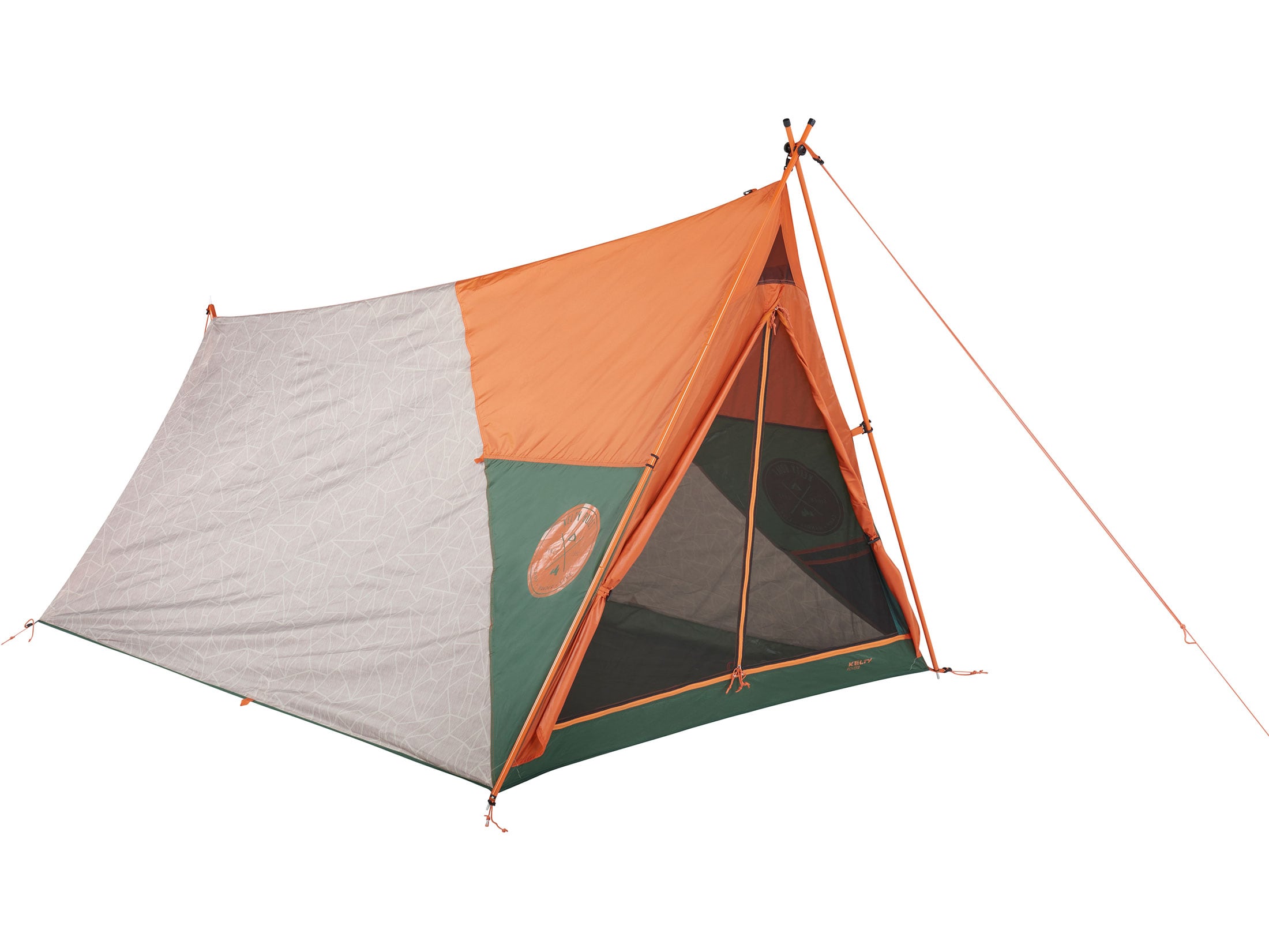 orange pup tent