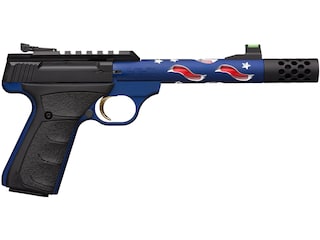 Browning Buck Mark Plus Vision Americana Semi-Automatic Pistol 22 Long Rifle 5.9" Barrel 10-Round Blue Black image