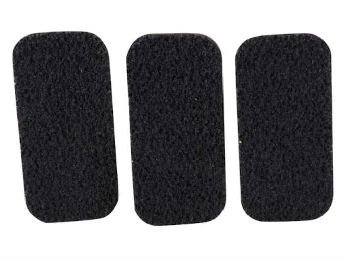 ERGO Gripits Pistol Grip Front Strap Grip Panels Black Package of 3