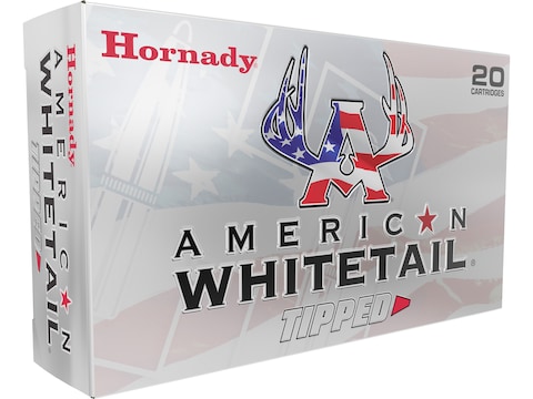 Hornady American Whitetail Tipped Creedmoor Ammo 129 Grain SST