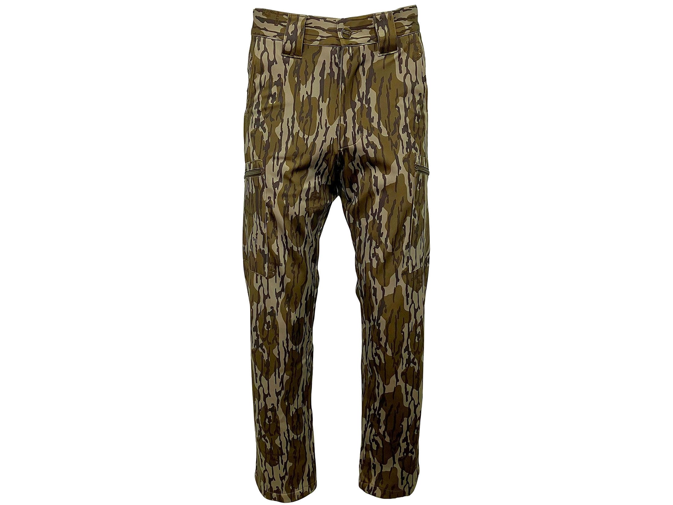 MidwayUSA Men's Stealth Softshell Pants Mossy Oak Original Bottomland