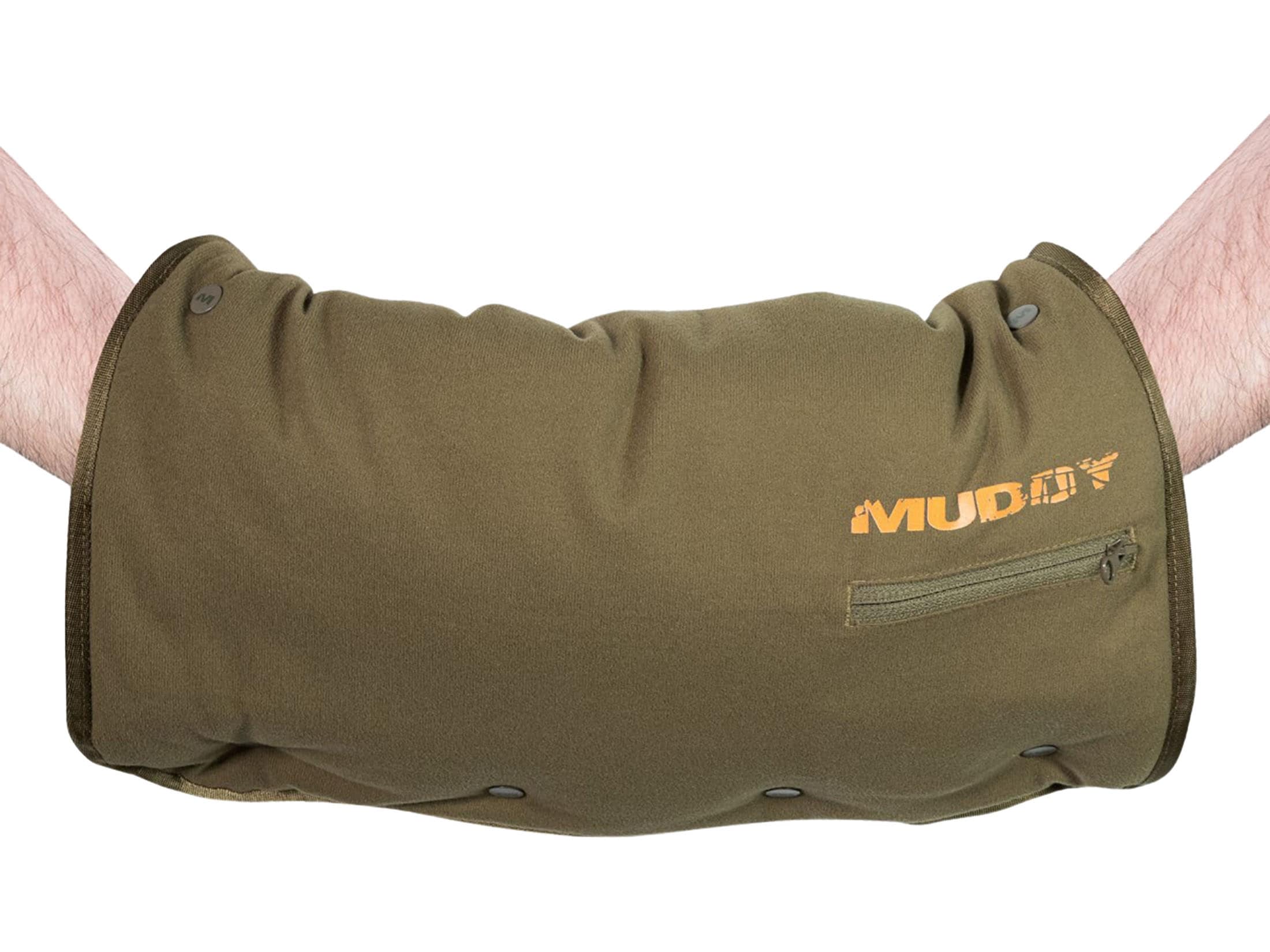 Muddy Outdoors Men's Nucleus Heated Hand Warmer Muff Brown Clay One