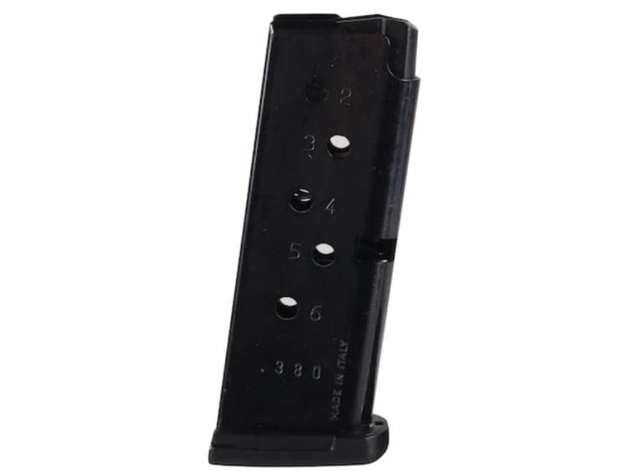 380ACP with Finger Rest Fits Ruger LCP 90333 Blue Ruger Magazine 6Rd 