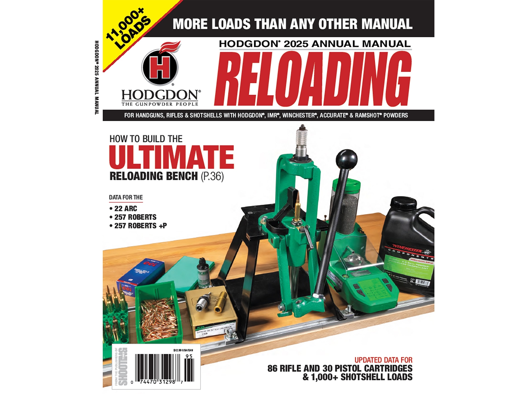 Hodgdon 2025 Annual Reloading Manual