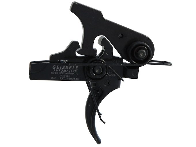 Geissele Super Semi Automatic Trigger Group AR-15, LR-308 Two Stage Matte