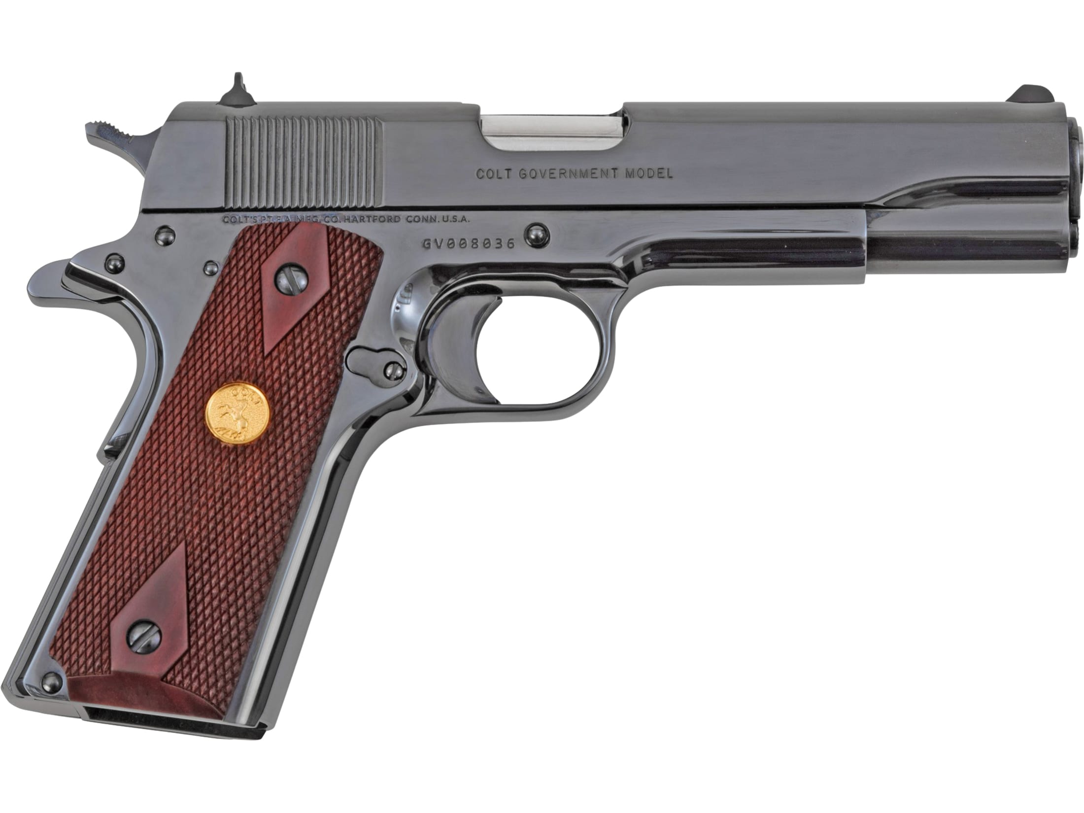 Colt 1911C Government 45 ACP Pistol 5 Barrel 7+1 Round Blued Slide