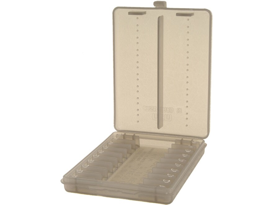 MTM Case-Gard Ammo Wallet – Holds 18 Rounds Of 9MM, Clear Smoke, Model W18-9-41