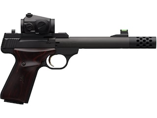 Browning Buck Mark Hunter Semi-Automatic Pistol 22 Long Rifle 5.9" Barrel 10-Round Black Cocobolo with Vortex Crossfire image