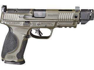 Smith & Wesson PC M&P Metal 2.0 Spec Series Semi-Automatic Pistol 9mm Luger 4.8" Barrel 23-Round OD Green Black image