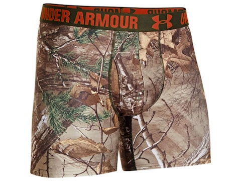Under Armour Men's 6 Camo Boxerjock Underwear Synthetic Blend
