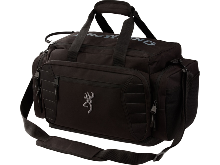 browning 360 tackle bag Black and Gold Shell Pouch this fishing tackle box is designed with a removable and waterproof cell phone pouch and ID holder Browning Factor Range Bag Black