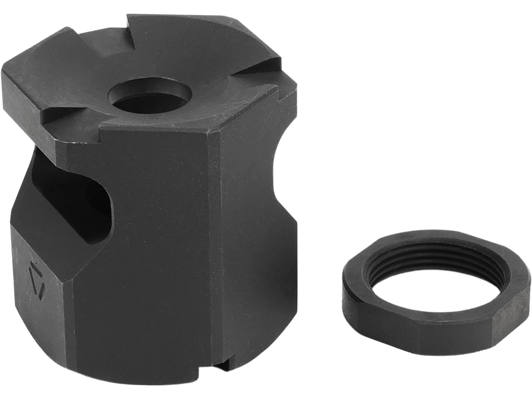 Strike Industries X-Comp Mini Cookie Cutter 02 Muzzle Brake 9mm M18x1