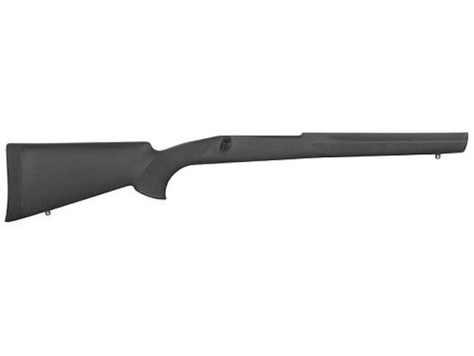 Hogue Rubber OverMolded Rifle Stock Winchester Model 70 Long Action Sporter Barrel Contour Standard Full Bed Synthetic Black